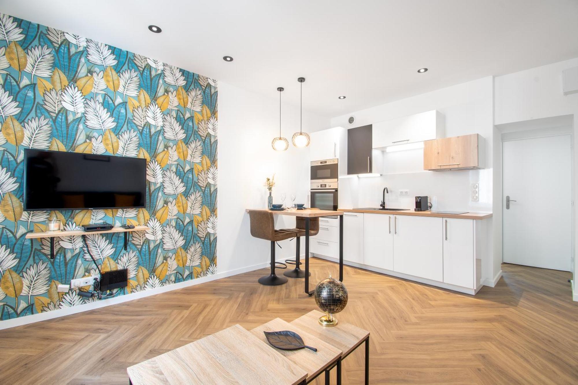 L'Appartement Des Ducs Avec Baignoire Double Nantes Luaran gambar